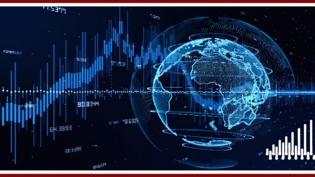 the globe and stock charts - NIESR International perspective