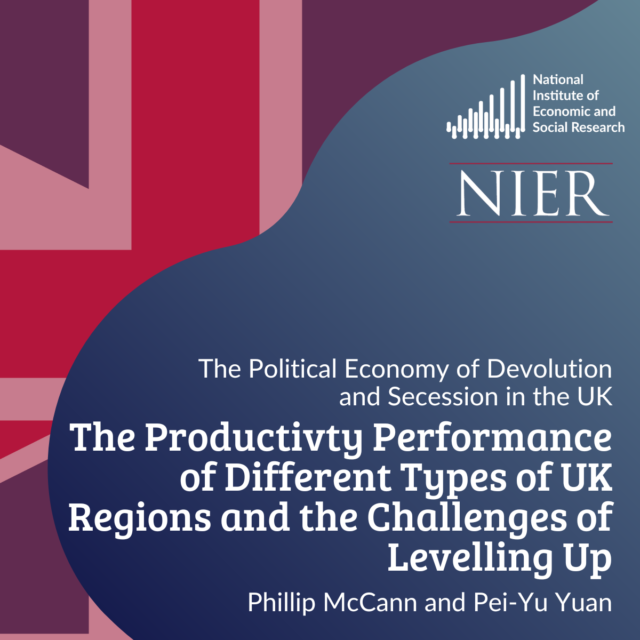 Productivity Performance of Different Types of UK Regions and the Challenges of Levelling Up